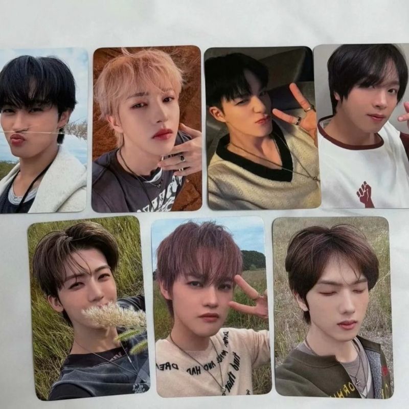 Mini 6 Beat Park Ji Sung K4 Thẻ may mắn Min Park Ji Sung ký bán thẻ trúng thưởng