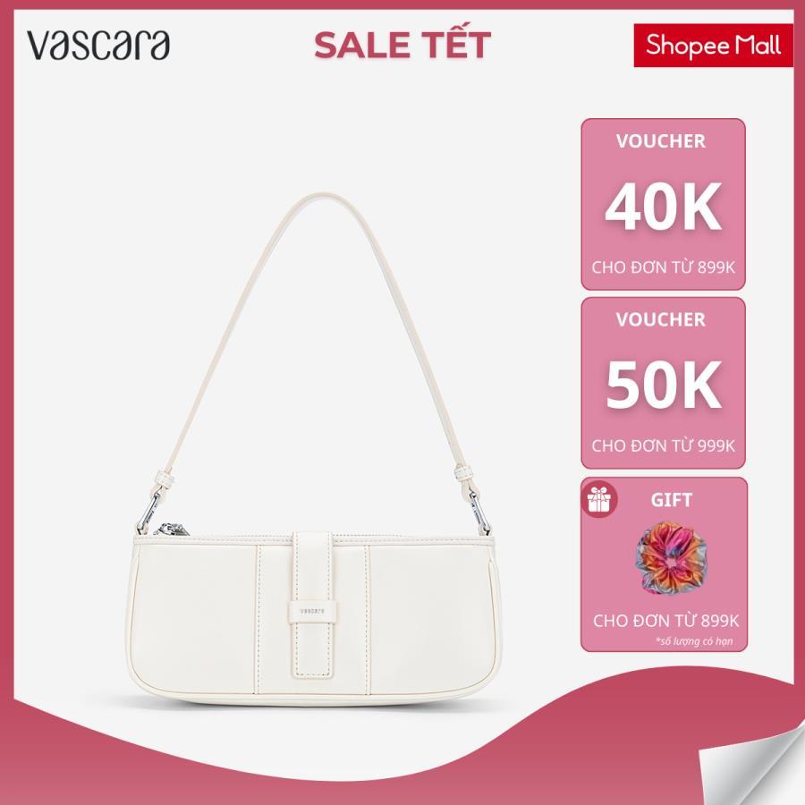 [Voucher 50K | 15.01] Vascara Túi Đeo Vai Phối Họa Tiết Vân Da Báo - SHO 0282