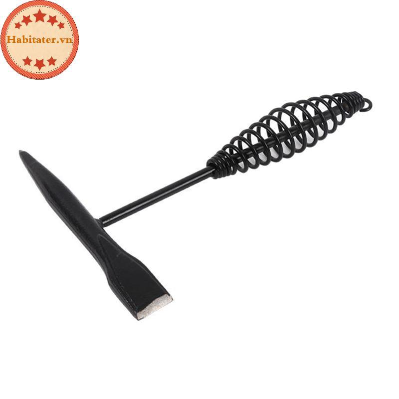 TATER Tay cầm lò xo Búa hàn, Hàn điện, Khai thác đá và xỉ, Loại bỏ rỉ sét, 1 chiếc Máy hàn điện lò x