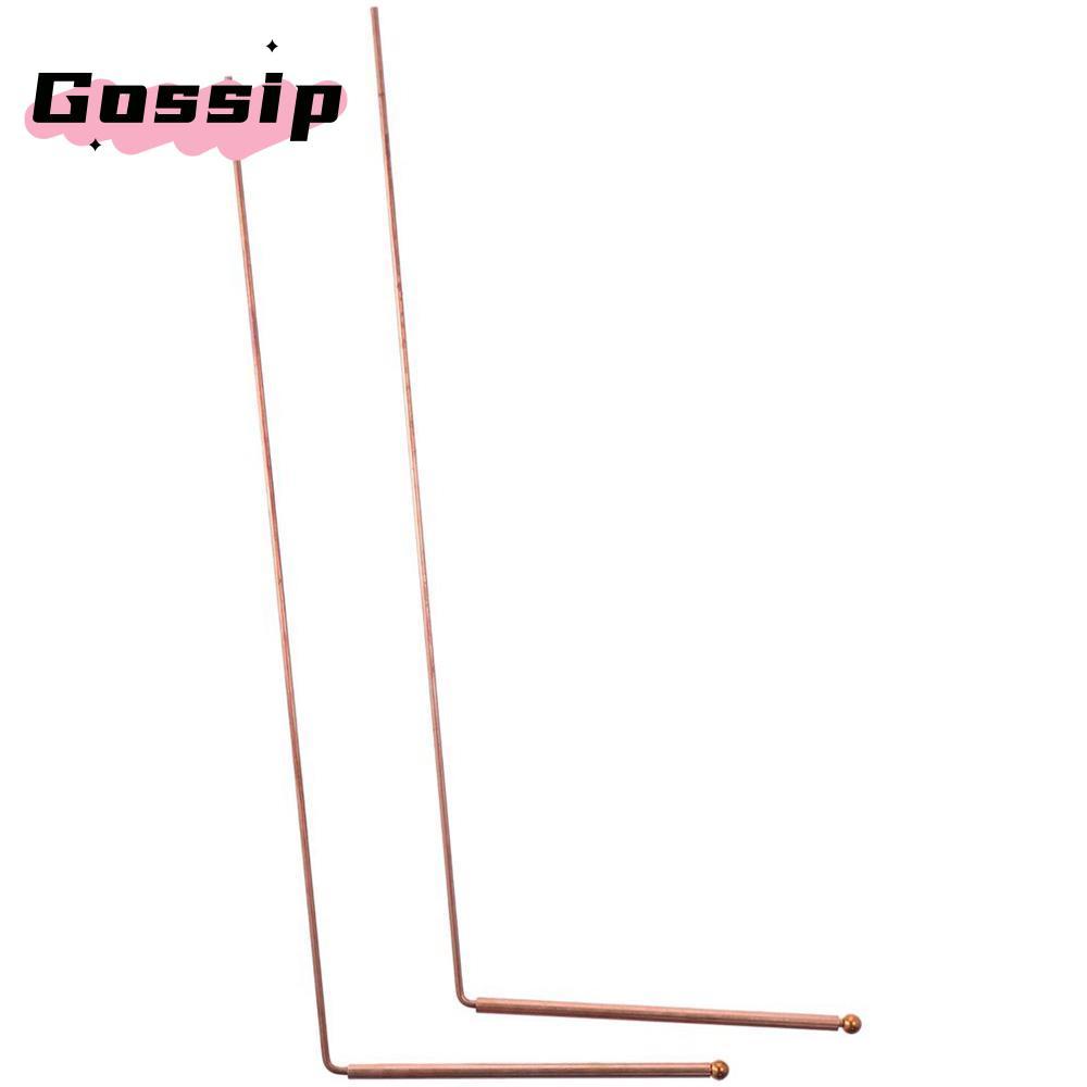 GOSSIP 2 Chiếc Thiết Bị Ma, Đồng Nguyên Chất 99,9% Thanh Dowsing Đồng, Treasure Ghost hunters Ghost