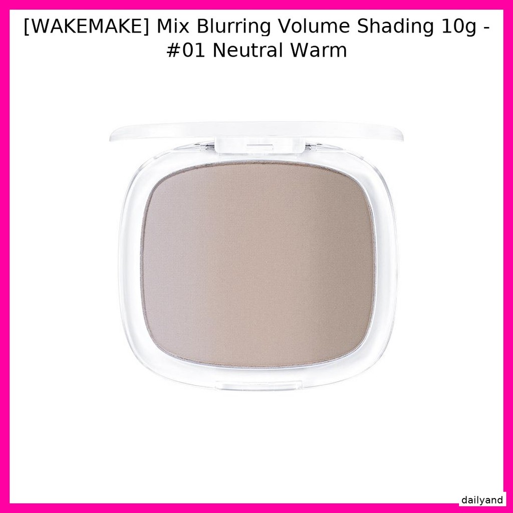 [WAKEMAKE] Mix Blurring Volume Shading 10g - #01 Bột che nắng trung tính / Hàn Quốc / Độ sâu tự nhiê