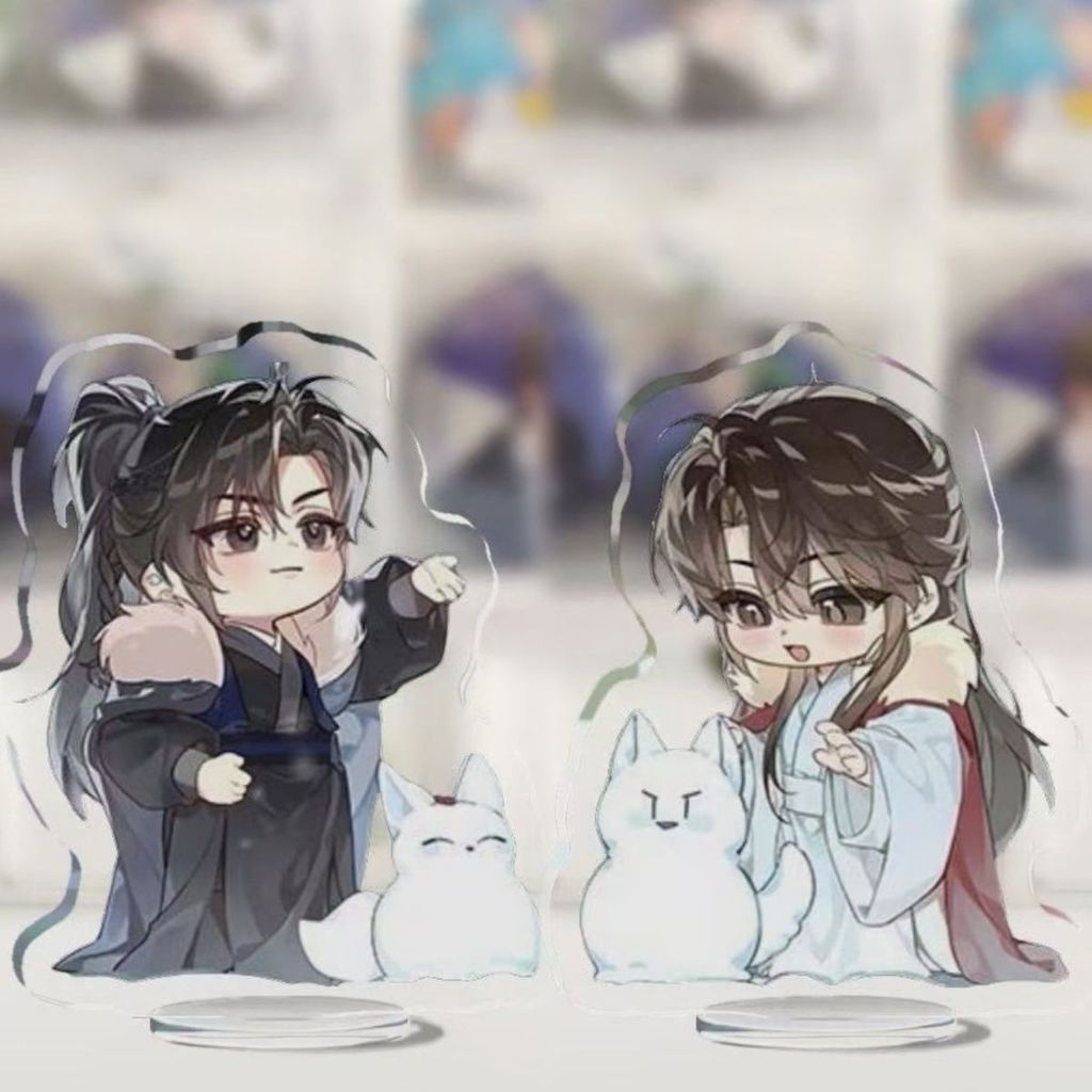 The high-definition acrylic swing sign of Erha and His White Cat Master and the novel peripheral of 