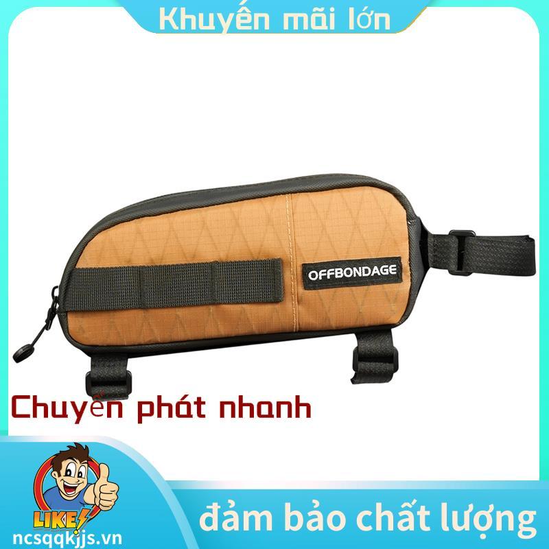 Đi Xe Đạp Khung Trước Túi 1L Xe Đạp Top Ống Túi Xe Đạp Tay Lái Túi Xe Đạp Đường Bộ Phụ Kiện Màu Cam 