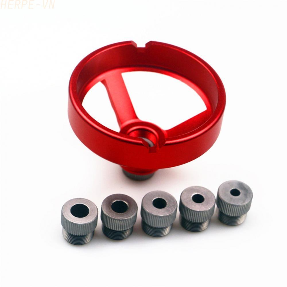 [HERPEVN]Drill Guide Locator Jig with 5 6 7 8 9 10mm Drill Bushings for Accurate Drilling[Ready stoc
