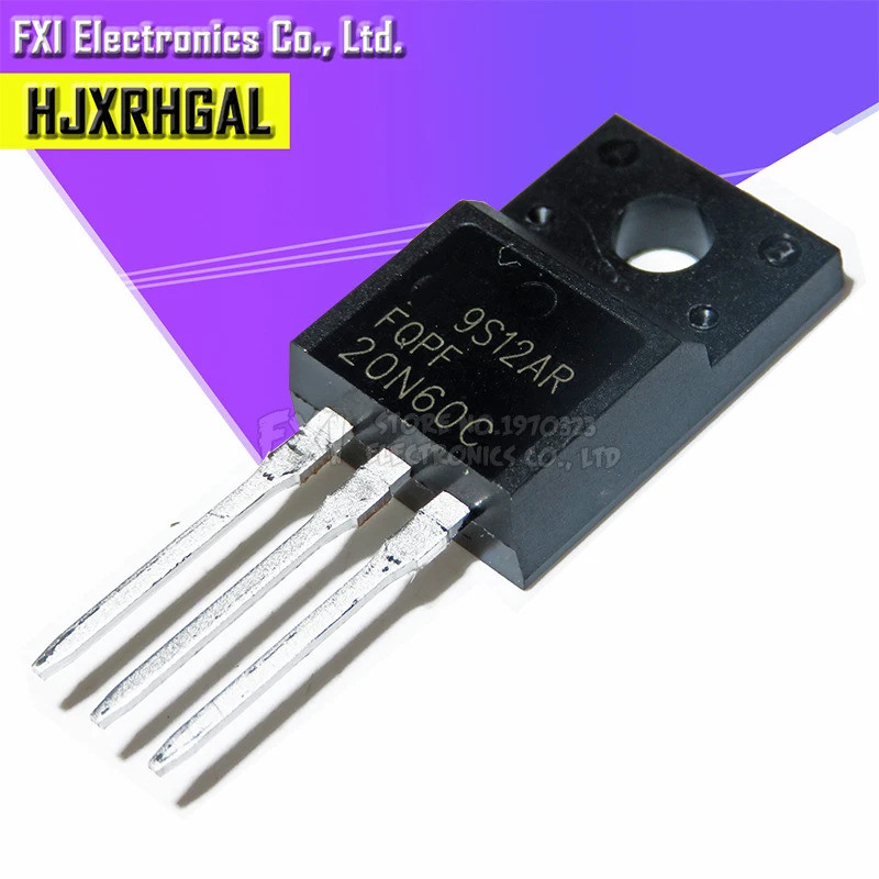 50 Miếng FQPF20N60 20N60 20N60C FQPF20N60C TO-220 TO220