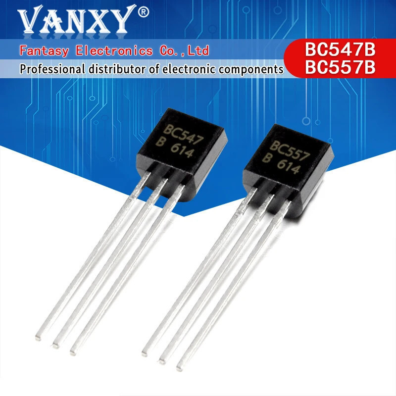 100 Cặp = 200 Miếng BC547 BC557 ĐẾN 92 BC547B BC557B NPN PNP TO-92 IC