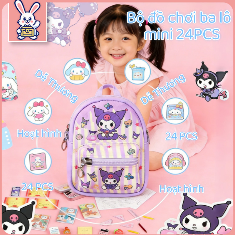 Đồ Dùng Học TậpMini Dễ Thương Víđeo Chéo BéGái Melody Kulomi Quà Sinh Nhật Cho BéGái Hộpđựng TaiNghe