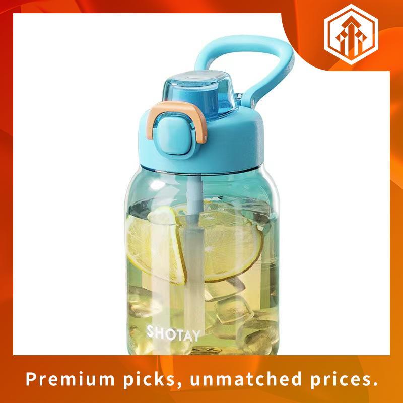 Bình nước nhựa thể thao LocknLock Active One-touch sport bottle ABF926 dung tích 1.05L có ống hút - 