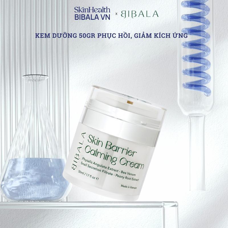 [ BẢN MỚI 50 GR] Kem dưỡng phục hồi , giảm kích ứng BIBALA SKIN BARRIER CALMING CREAM 50GR BIBALA se