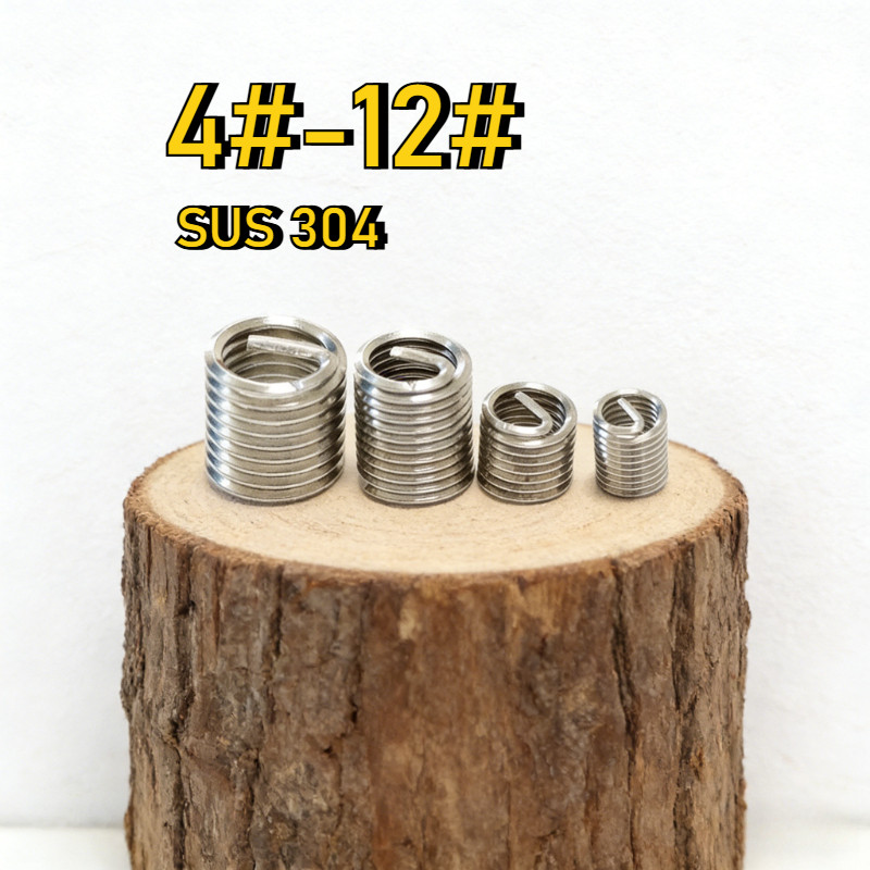 Ren cấy ốc ，Quy lô cấy chân ren các loại inox 304，nối ren trong ren ngoài  4 #, 6 #, 8 #, 10 #, 12 #