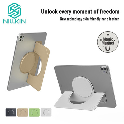 Giá đỡ từ tính máy tính bảng NIllkin cho tất cả iPad 10-14 inch Máy tính bảng di động Đế da cao cấp có thể điều chỉnh