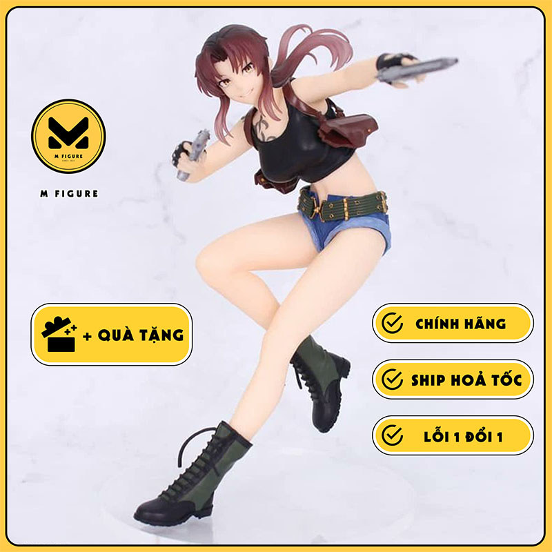 MÔ HÌNH Revy - Black Lagoon - Vivit Figure (System Service) FIGURE CHÍNH HÃNG