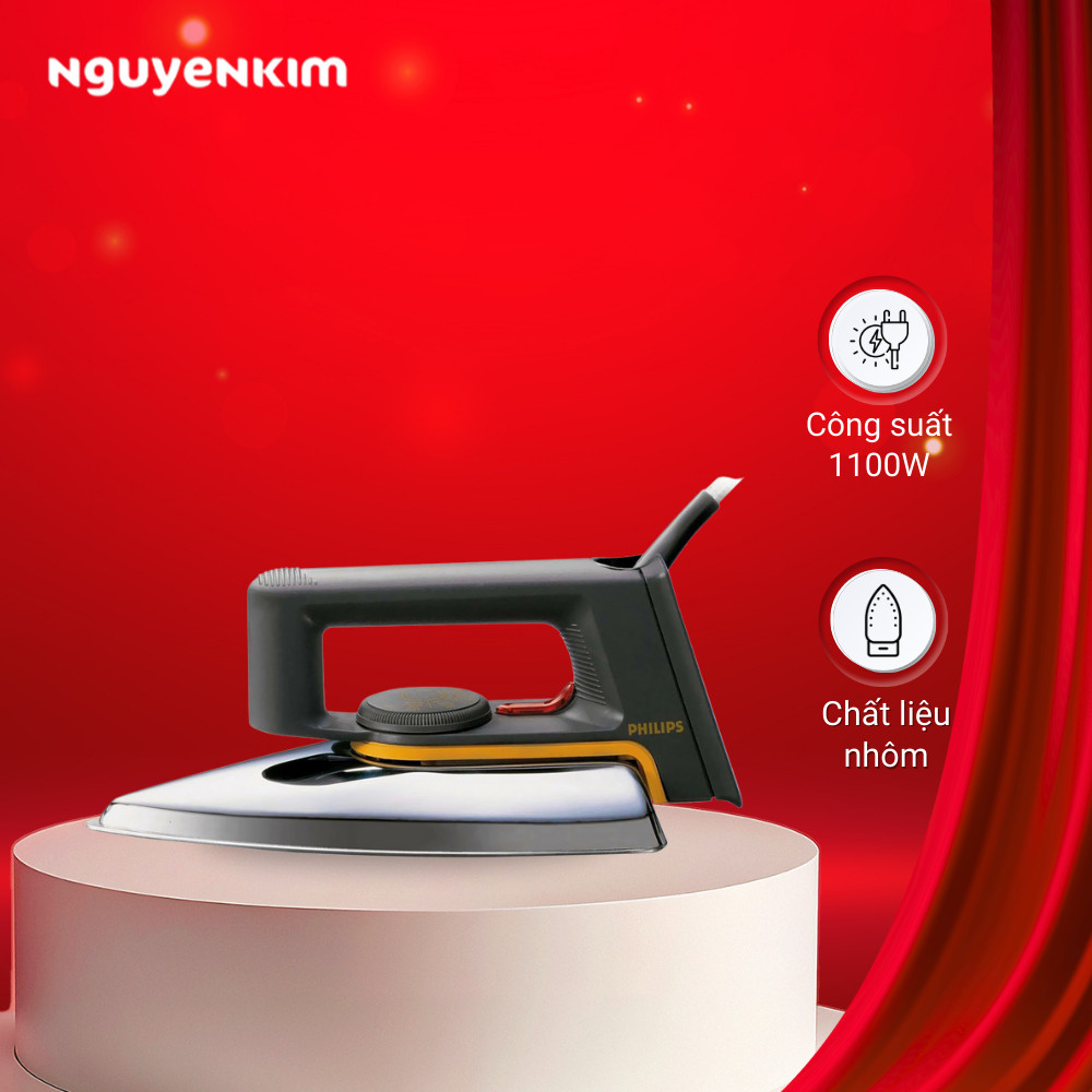 Bàn ủi khô Philips HD1172