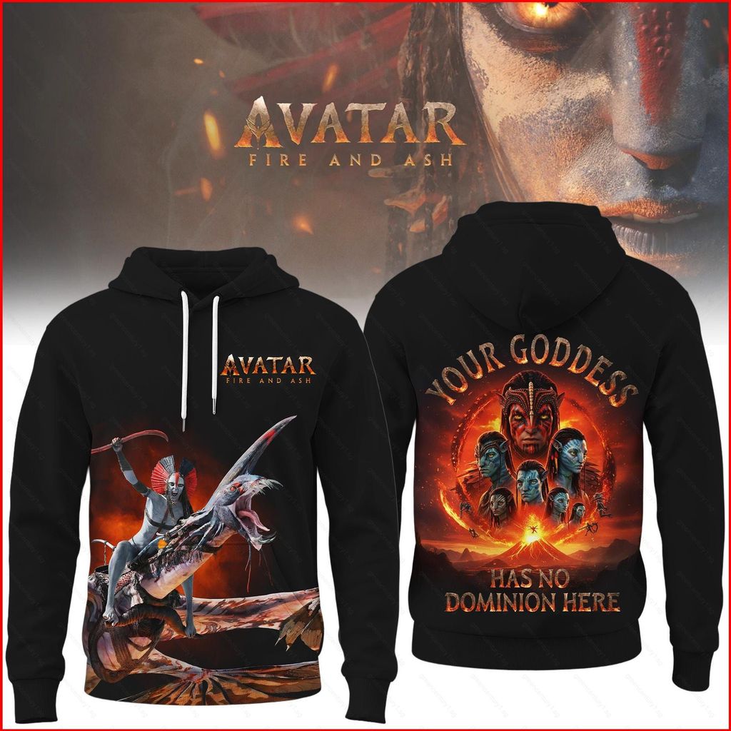 GC1 Avatar Fire and Ash Hoodie Anime Áo Unisex Dài Tay Top GC1