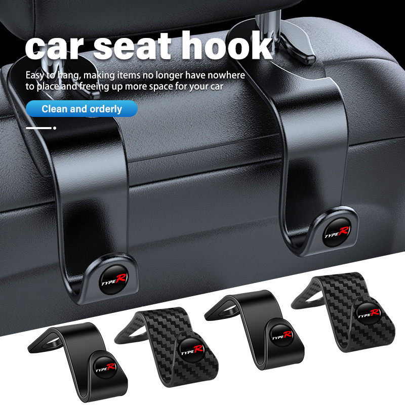 2 Chiếc Ô Tô Sau Ghế Móc Đa Năng Ghế Sau Tựa Đầu Treo Móc Ô Giá Đỡ Ghế Sau Lưu Trữ Móc Dành Cho Xe H