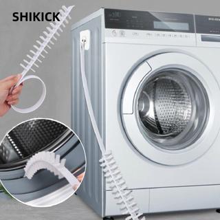 Bàn chải Crevice thùng bên trong SHIKICK, Bàn chải máy giặt cán tay cầm dài đa năng, 360° Bàn chải làm sạch khử nhiễm xoay
