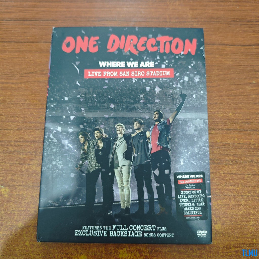 Z191 One Direction Where We Are (Trực tiếp từ sân vận động San Siro) DVD 1D Niall Horan 、 Liam Payne