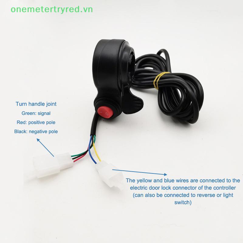 Đồng hồ đo vôn kế kỹ thuật số phạm vi 12V đến 84V dành cho xe ebike và xe tay ga - Giá đỡ 22mm - Việ