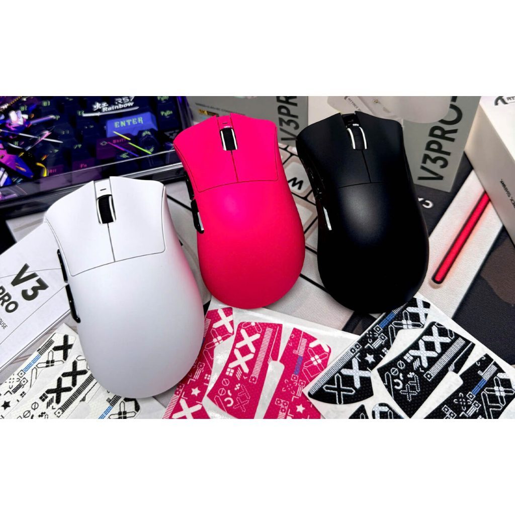 Chuột gaming không dây Attack Shark – V3 Series (PAW3311 / 1000Hz Polling Rate / Dock sạc RGB  Pro) | BigBuy360 - bigbuy360.vn