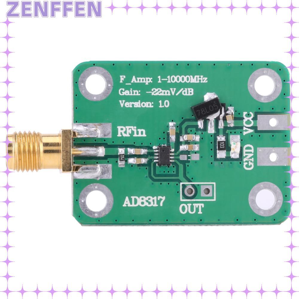 Đồng hồ đo công suất đầu ra nhật ký ZENFFEN, DC 7-15V 1M-10000 MHz AD8317 Máy dò logic Phát hiện ngu