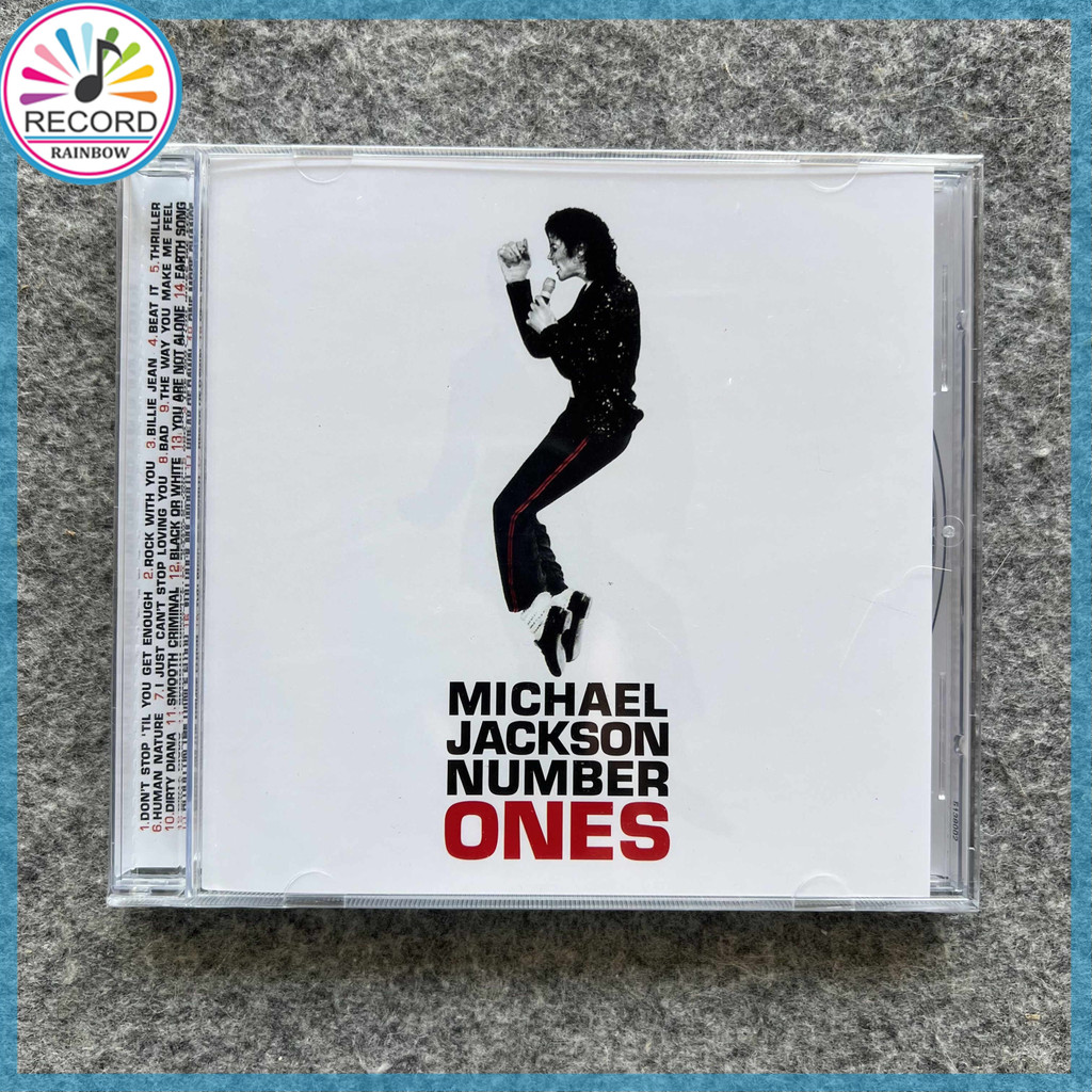 Album CD Michael Jackson Number Ones [Đã niêm phong] TH hoàn toàn mới