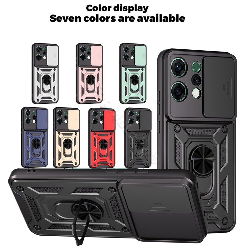 Ốp điện thoại Phong Cách Mecha Thời Trang Cho OPPO Reno14 F Pro CPH2737 CPH2743 CPH2739 PLA110 PKZ11