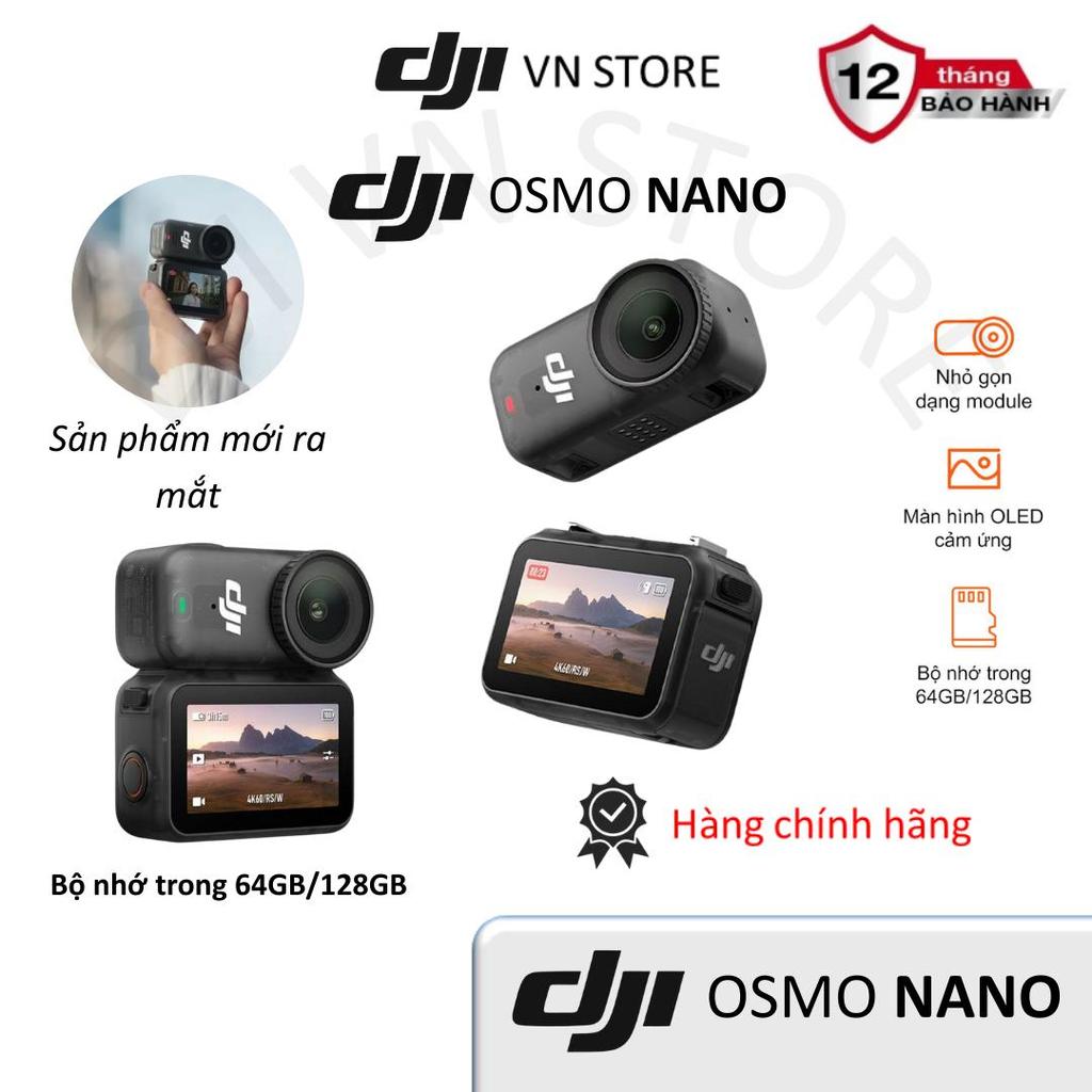 (hỏa tốc) DJI Osmo Nano 64GB/128GB t - Hàng Chính Hãng - Bảo hành 12 tháng