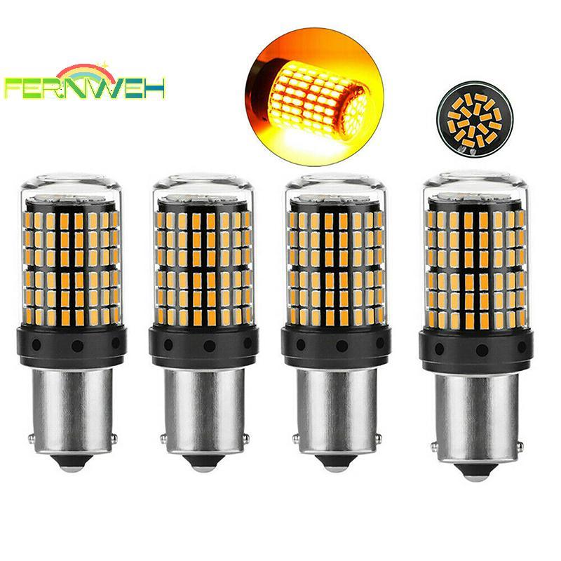 [Fernweh] 1 CÁI 1156-BAU15S Đèn báo rẽ Bóng đèn Led Màu vàng Blinker Đèn Tru siêu sáng [MỚI]