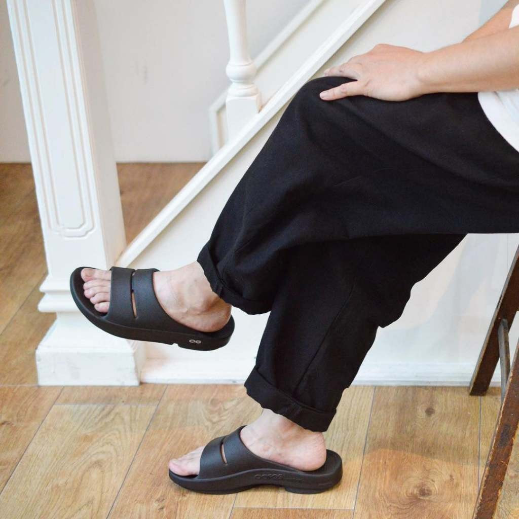 Giày Oofos Chính Hãng, Dép Khỏe Mạnh, Dép Nam Chính Thức, Giảm Đau Chân Ngay-Ta K0ID