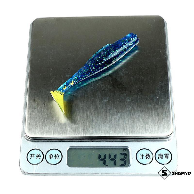 Swim Bait 9cm 4.4g nổi T-Tail - 6 cái/lốc chất liệu TPR mềm mại mới