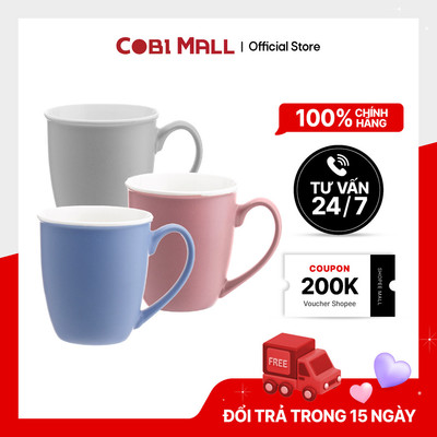Ly sứ americano có quai nhiều màu