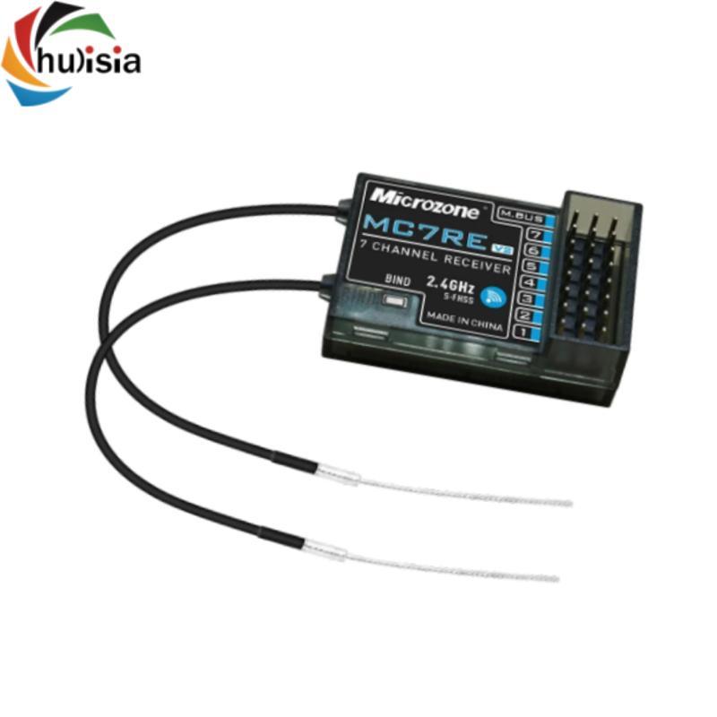 Bộ thu chulisia MC6RE có Ăng-ten 6CH DC3.5V-7,4V cho Bộ điều khiển MC6C Máy bay RC