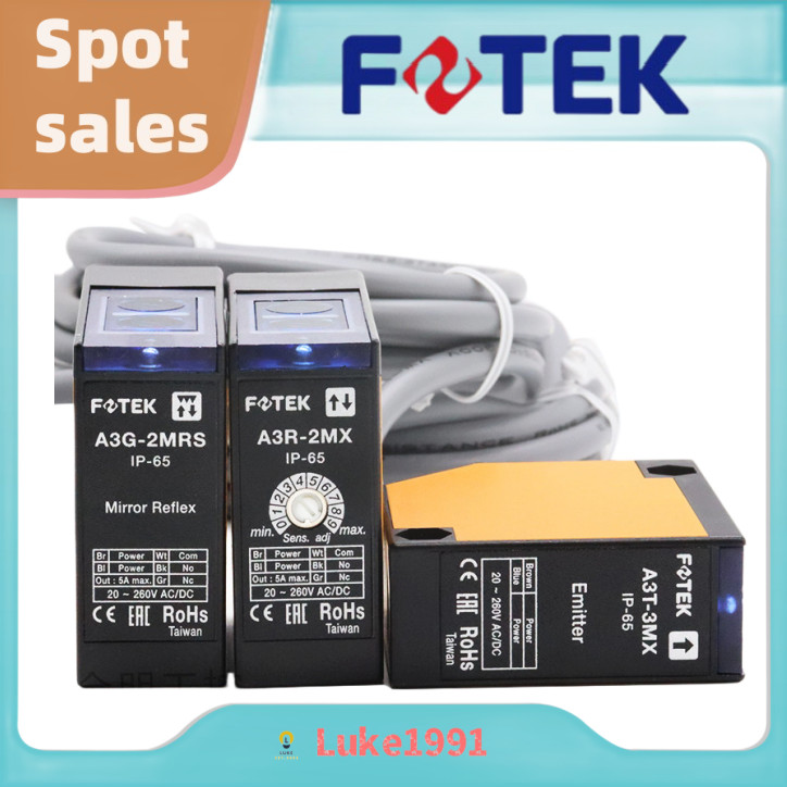 Công tắc quang điện FOTEK A3R-1MX / 30X A3G-2MRS / 4MX A3T-10 / 3MX Cảm biến