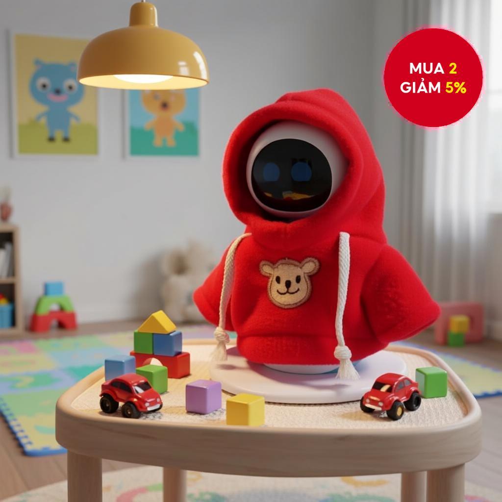 Bộ trang phục Eilik Smart Robot AI Tamagotchi: Áo len, mũ, khăn quàng cổ cho ngày lễ