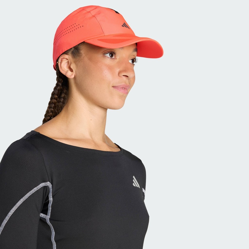 adidas Running Runningxadizero Lightweight CLIMACOOL Cap Unisex Red JP2338