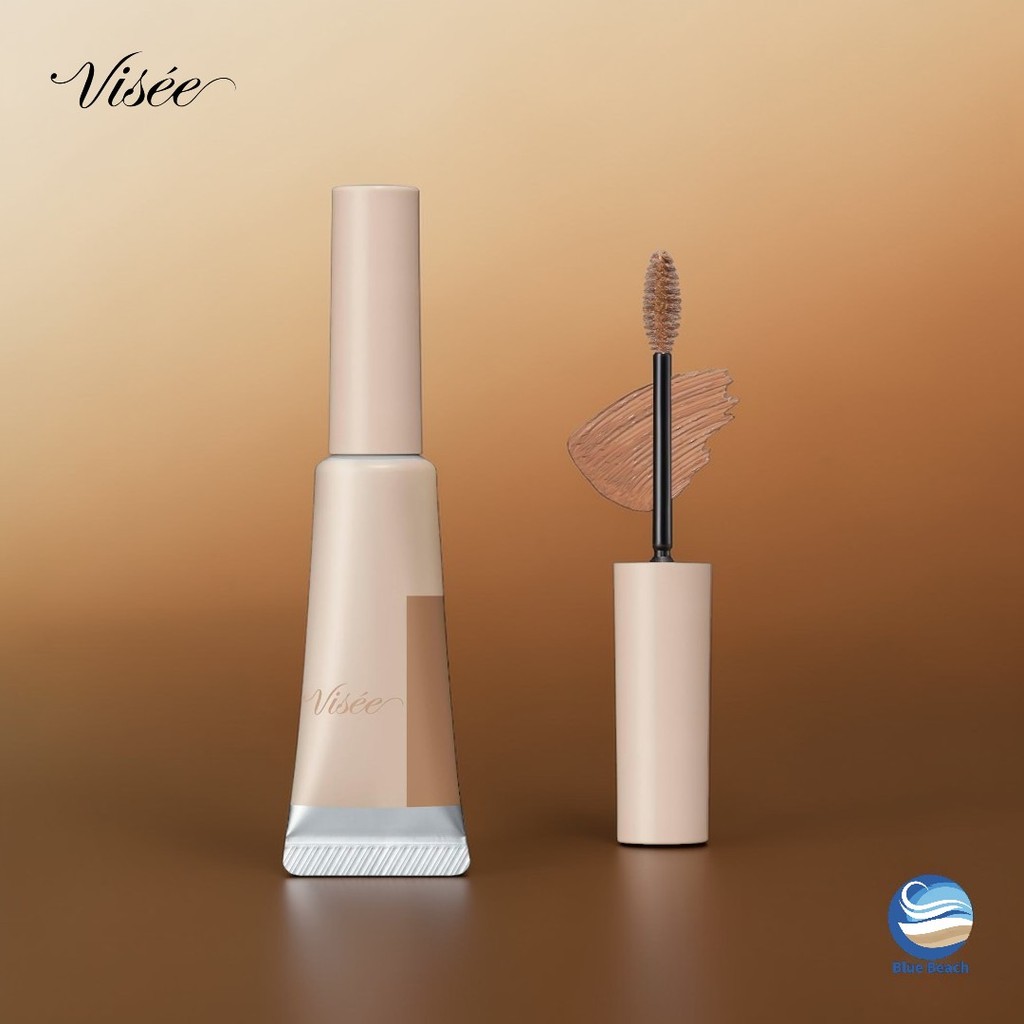 Visee Fluff Design Eyebrow Color/Mascara Chan May Fiber/Len Mau Tu Nhien/Ben Mau/Nhat Ban/7g