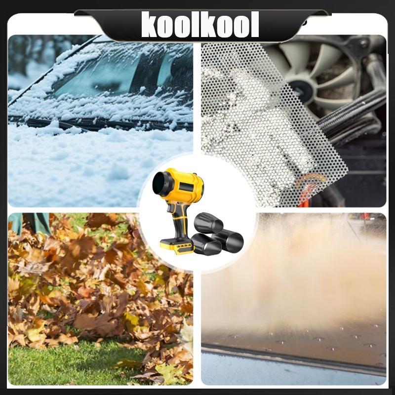 Máy thổi không dây Kool Compact 21V với động cơ 40000RPM 2 vòi phun di động để xử lý dễ dàng