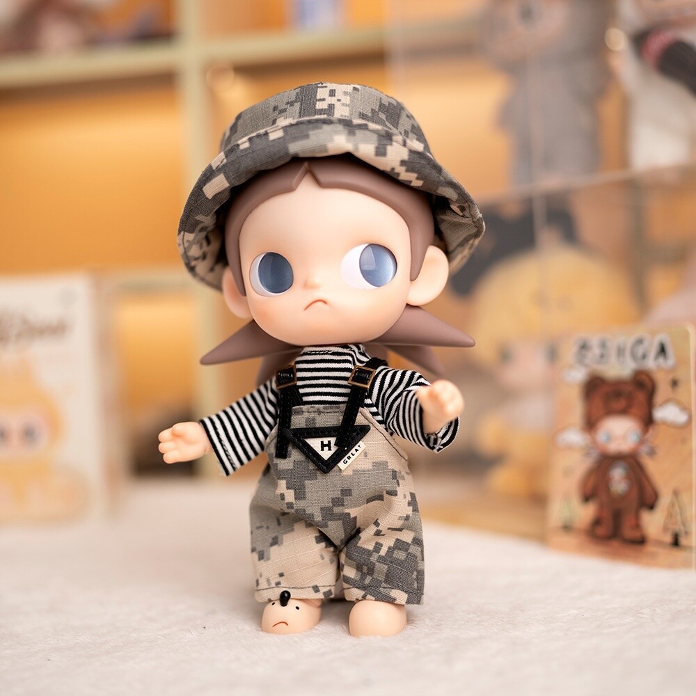 Zsiga Gazi Sister, bjd Doll Quần áo trẻ em Ngụy trang Phù hợp với Drag (Không bao gồm búp bê)