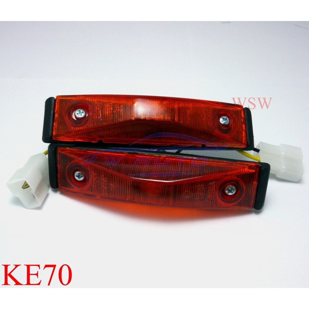 Vỏ màu cam Cheek Light Toyota COROLLA Ke70 Ke70 Ke72 Ke75 Te71 Te72 Có Ổ Cắm Và Bóng Đèn Tín Hiệu Bê