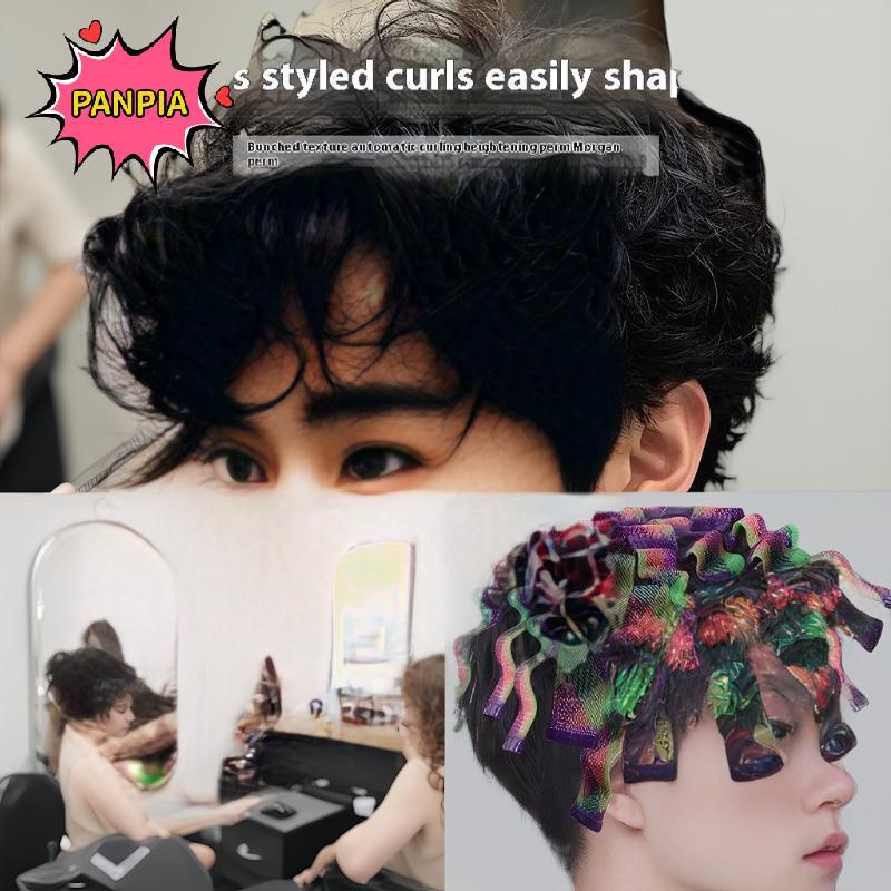 [PNPIA] 18 / 28 Cái Magic Heatless Water Wave Hair Curler Kết cấu Thanh lăn tự động Tạo kiểu tóc Són