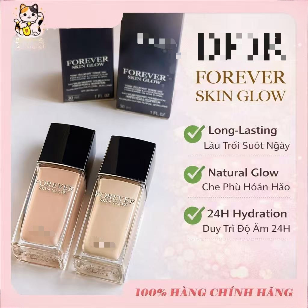 Phấn Nước 𝔻𝕀𝕆ℝ 𝗙𝗢𝗥𝗘𝗩𝗘𝗥 𝗦𝗞𝗜𝗡 𝗚𝗟𝗢𝗪 𝗙𝗢𝗨𝗡𝗗𝗔𝗧𝗜𝗢𝗡 Mới Nhất 2026 Full Box/Full Size Chính Hãng