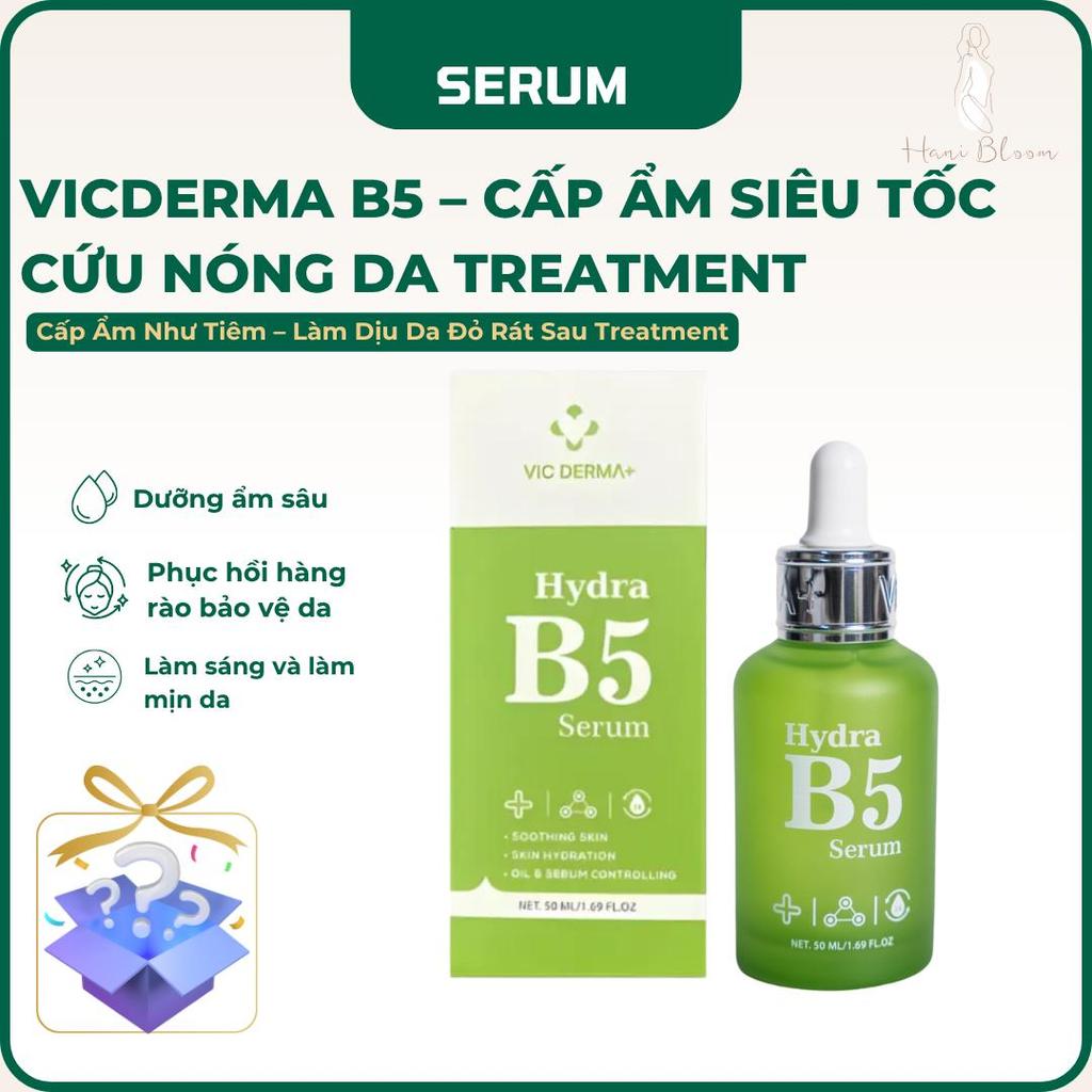 Serum B5 Dưỡng Ẩm Phục Hồi và Làm Sáng Da Vicderma Hydra B5 Serum Làm Dịu Da, Phục Hồi Nhanh Chóng 5