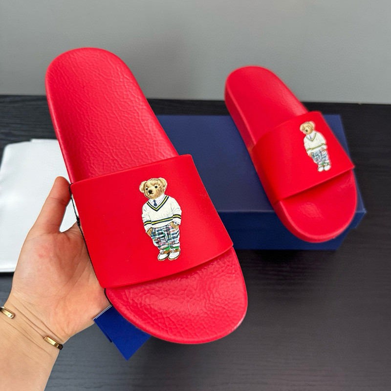 Dép Polo Daigou Một Mảnh Nam Mặc Ngoài Trời Chống Trơn Trượt Flip-Flops Dép Đi Biển Cao Cấp Dép