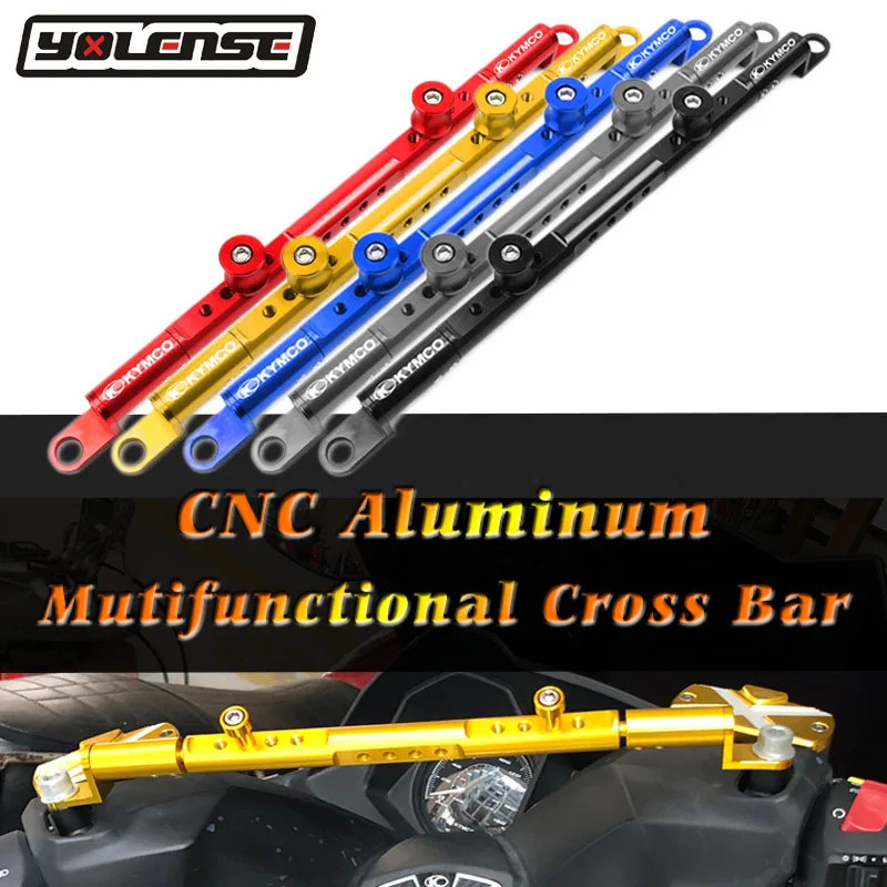Cho KYMCO XCITING S400 250 300 400 500 Xciting300 Xciting400 Xciting500 Xe Máy CNC Thanh Chéo Lái Câ