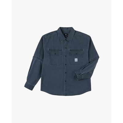 LEE - Áo sơ mi denim nam tay dài phối túi hộp_LMT011861210932-A09735