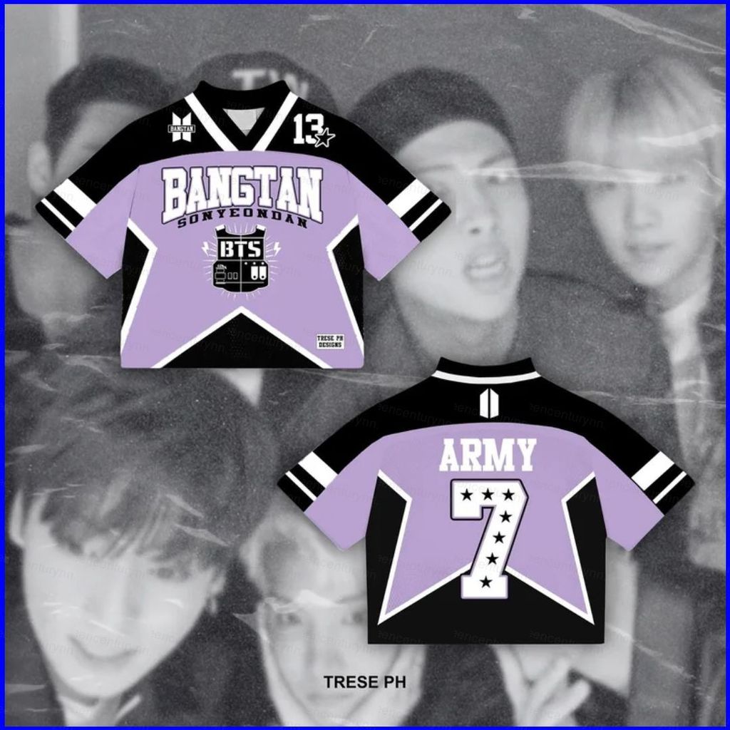 GN 2025 BTS FESTA Bangtan Boys áo thun dạo phố Áo thun tay ngắn NG