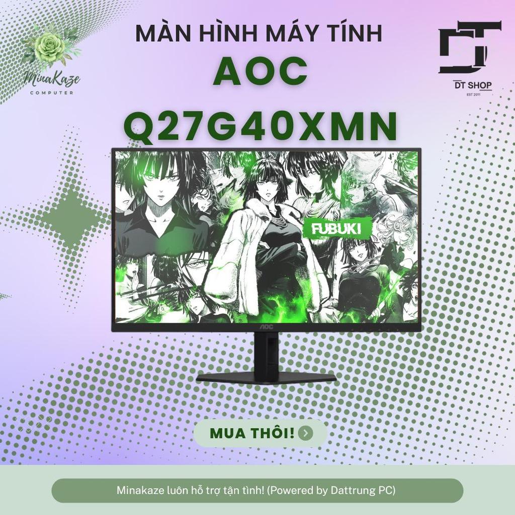 Màn Hình AOC Q27G40XMN 27" | Mini-LED, 2K QHD, 180Hz - Đỉnh Cao Hiển Thị, Chinh Phục Mọi Giới Hạn