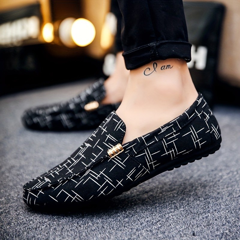 GiàY LườI Nam Trẻ Trung MớI GiàY Penny Loafer Nam ÊM ChâN ThoáNg Khí Đế MềM SiêU Nhẹ Size to