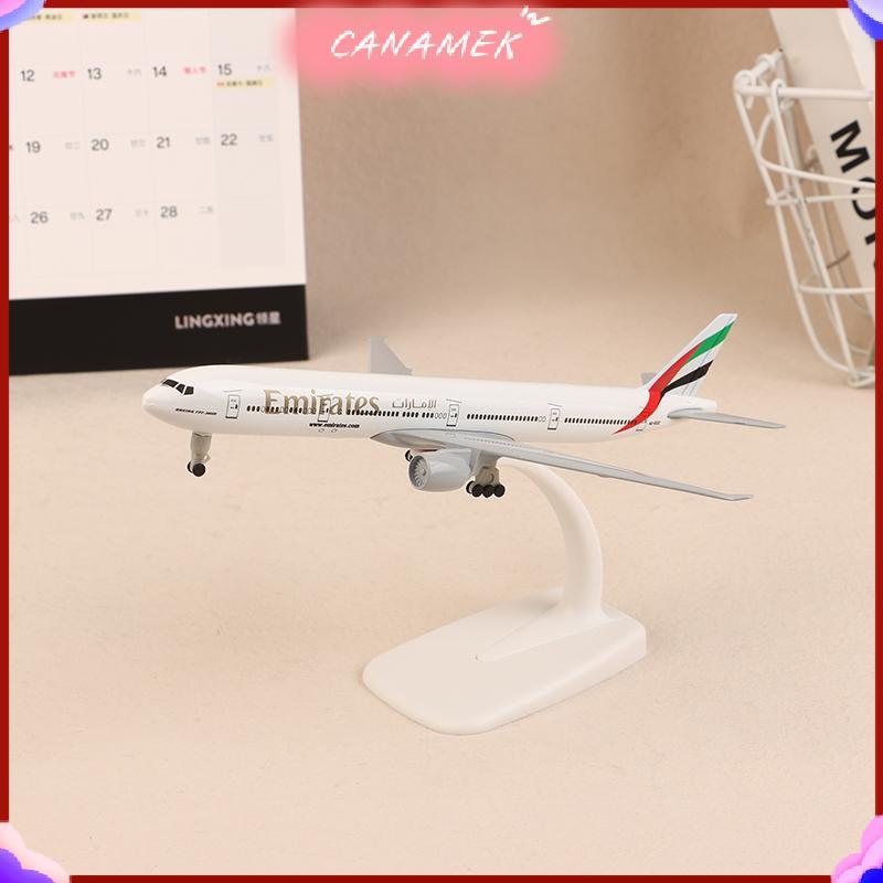 CANAMEK 20cm B777 UAE Hãng Hàng Không Boeing 777 Mô Hình Máy Bay Đúc Hợp Kim Kim Máy Bay Kim Loại Có