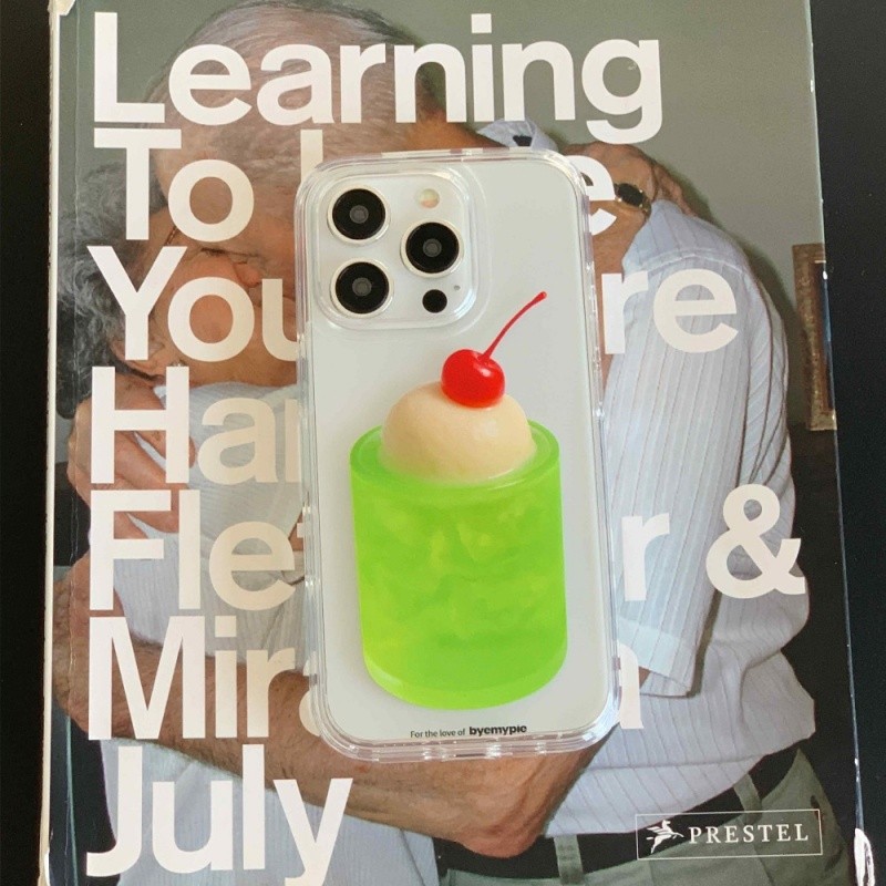 Ốp điện thoại trong suốt mềm INS Melon Soda Hàn Quốc cho iPhone 17 16 15 14 13 12 11 Pro Max X XR Ma